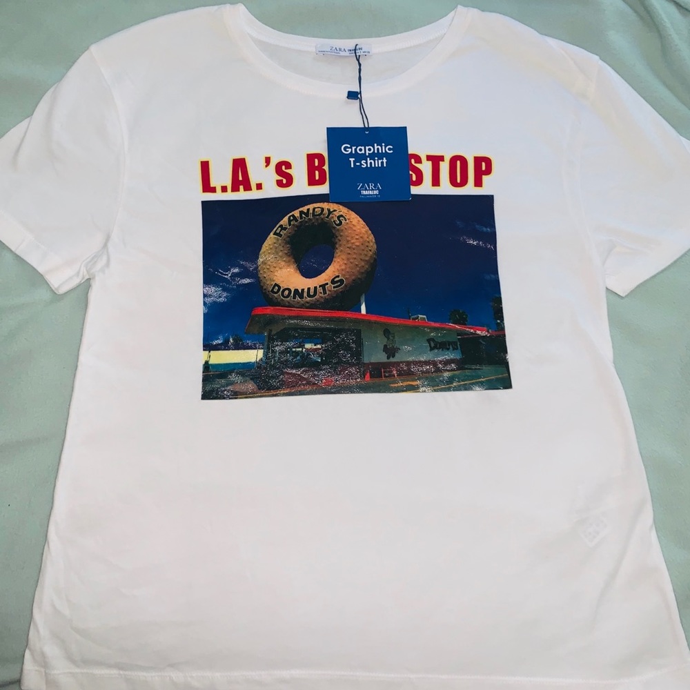 Zara “Randy’s donuts “ t-shirt